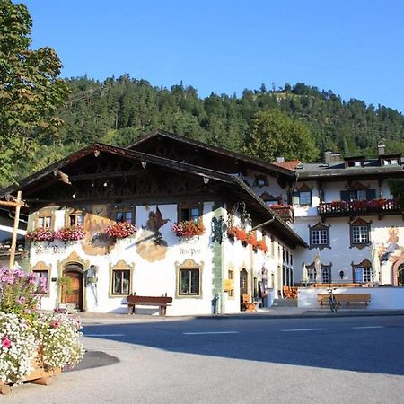 Gasthof & Hotel Zur Post Wallgau Exterior foto