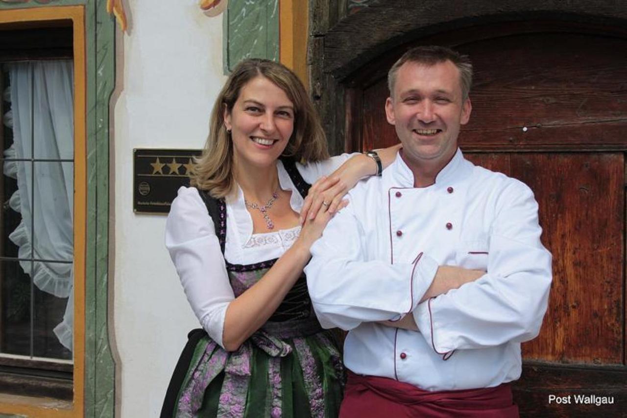 Gasthof & Hotel Zur Post Wallgau Exterior foto