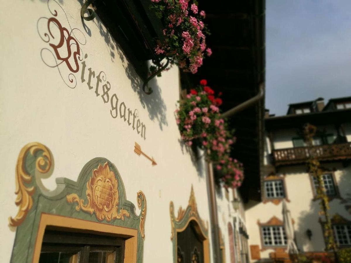 Gasthof & Hotel Zur Post Wallgau Exterior foto