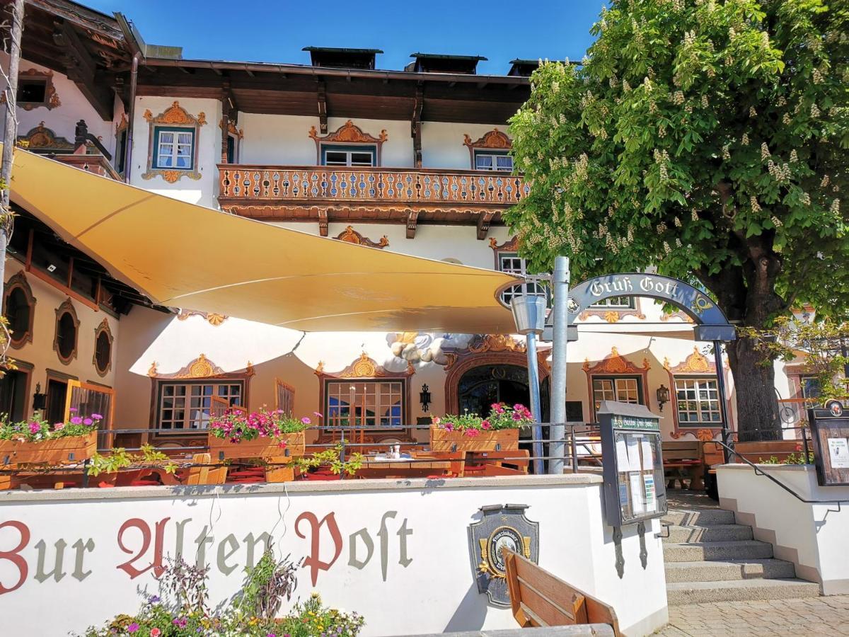 Gasthof & Hotel Zur Post Wallgau Exterior foto