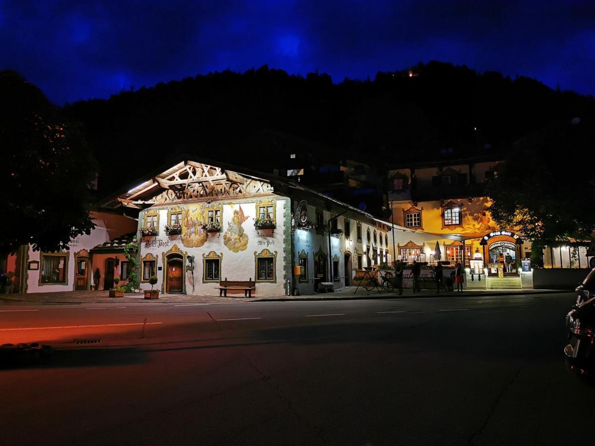Gasthof & Hotel Zur Post Wallgau Exterior foto