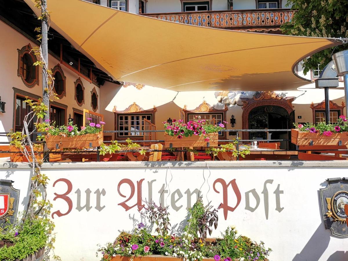 Gasthof & Hotel Zur Post Wallgau Exterior foto