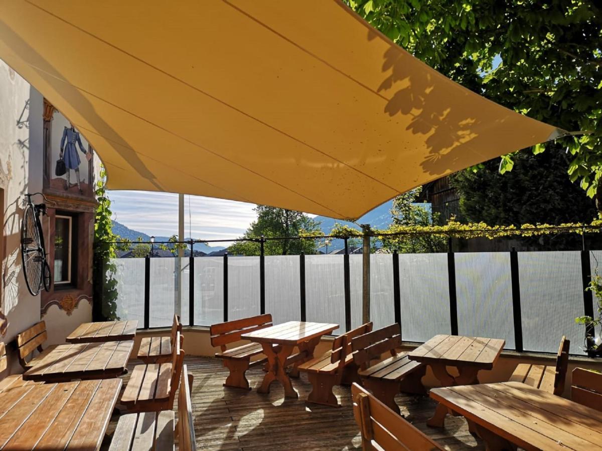 Gasthof & Hotel Zur Post Wallgau Exterior foto